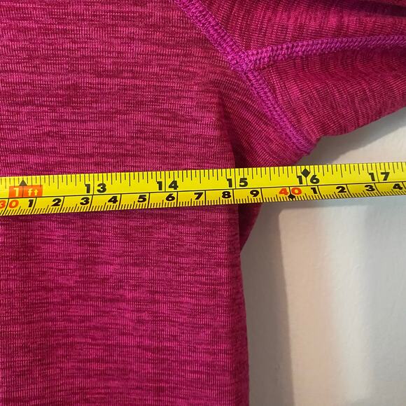 New Balance Fuchsia Purple Hoodie Running Jacket Mockneck Women's size Small - Picture 10 of 11
